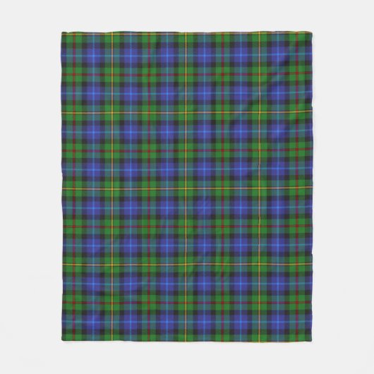 Smith Clan Scottish Tartan Pset Pattern Fleece Deken (Voorkant)