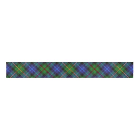Smith Clan Scottish Tartan Pset Pattern Grosgrain Lint (Voorkant)