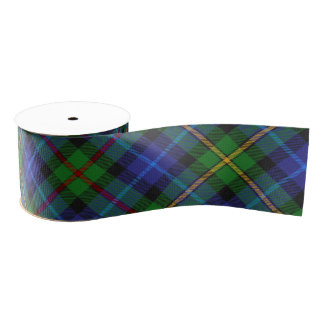 Smith Clan Scottish Tartan Pset Pattern Grosgrain Lint