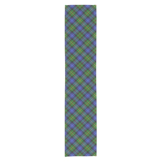 Smith Clan Scottish Tartan Pset Pattern Korte Tafelloper (Voorkant)