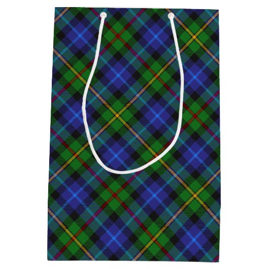 Smith Clan Scottish Tartan Pset Pattern Medium Cadeauzakje (Achterkant)