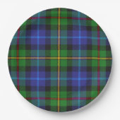 Smith Clan Scottish Tartan Pset Pattern Papieren Bordje (Voorkant)