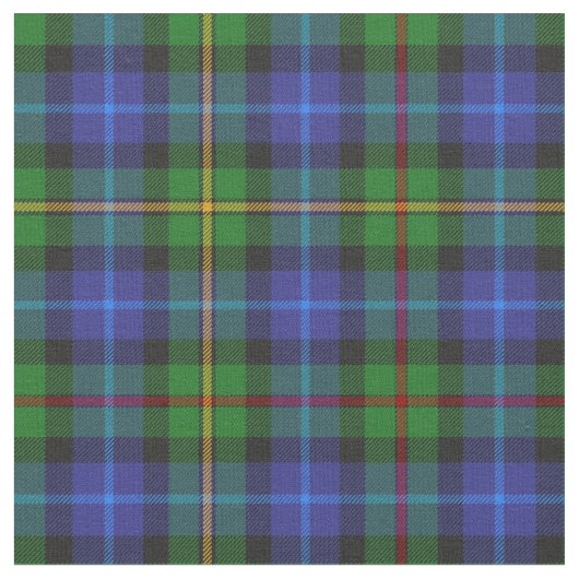 Smith Clan Scottish Tartan Pset Pattern Stof (Close Up)
