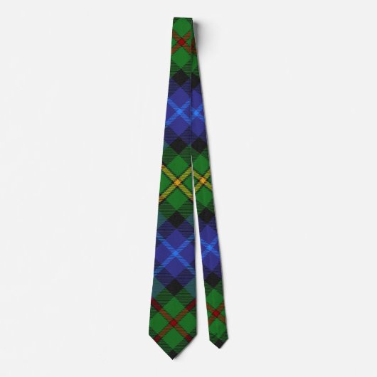 Smith Clan Scottish Tartan Pset Pattern Stropdas (Voorkant)