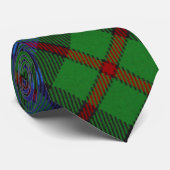 Smith Clan Scottish Tartan Pset Pattern Stropdas (Opgerold)