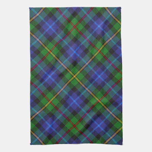 Smith Clan Scottish Tartan Pset Pattern Theedoek (Verticaal)