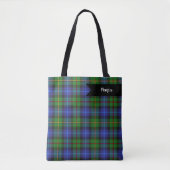 Smith Clan Scottish Tartan Pset Pattern Tote Bag (Voorkant)
