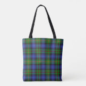 Smith Clan Scottish Tartan Pset Pattern Tote Bag (Achterkant)