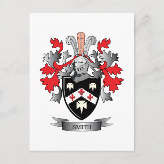 Smith Coat of Arms Briefkaart