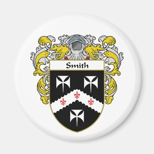 Smith Coat of Arms (Mantled) Magneet (Voorkant)