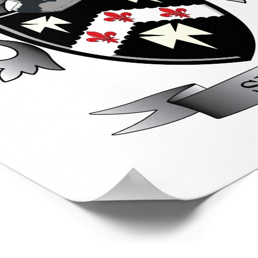 Smith Coat of Arms Poster (Hoek)