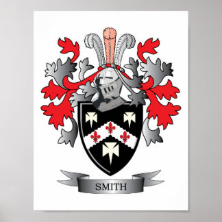 Smith Coat of Arms Poster