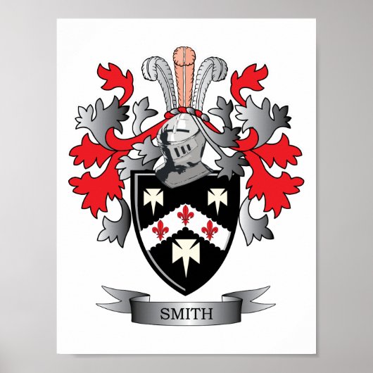 Smith Coat of Arms Poster (Voorkant)