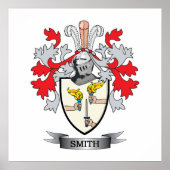 Smith Coat of Arms Poster (Voorkant)