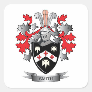 Smith Coat of Arms Vierkante Sticker