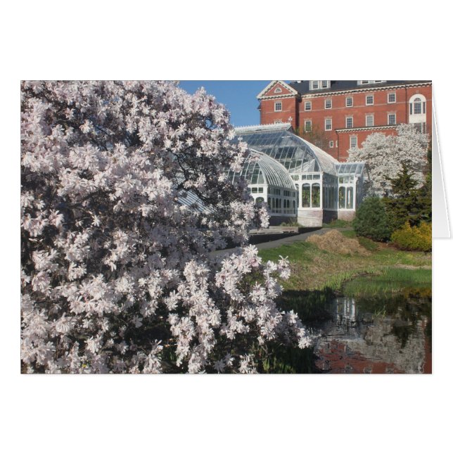 Smith College Lyman Plant House in Spring (Voorkant Horizontaal)
