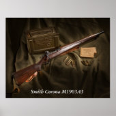 Smith Corona M1903A3 Poster (Voorkant)
