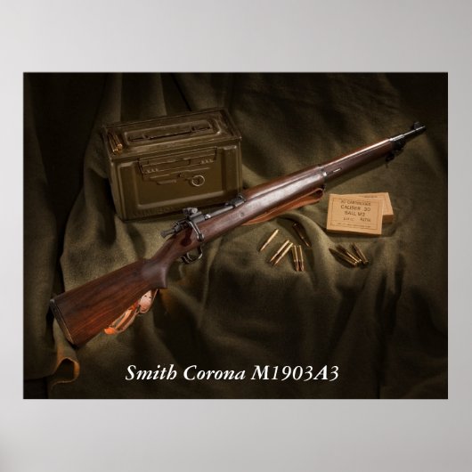 Smith Corona M1903A3 Poster (Voorkant)