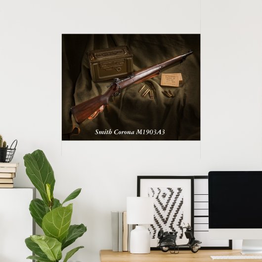 Smith Corona M1903A3 Poster (Thuiskantoor)