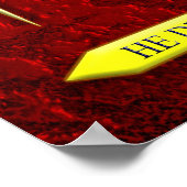 SMITH FAMILIE COAT OF ARMS CREST AND SHIELD POSTER (Hoek)