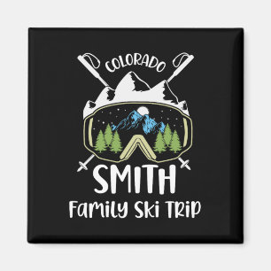 Smith Familie Skireis Skiën Google Bril Vakantie M Magneet