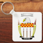SMITH FAMILIEWAPEN EN -SCHILD SLEUTELHANGER (Voorkant)