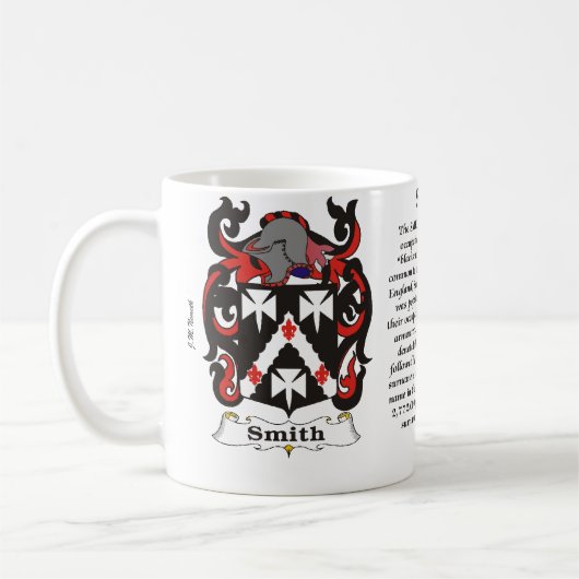 Smith Family Coat of Arms mok (Links)