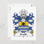 Smith Family Crest Briefkaart (Voorkant / Achterkant)