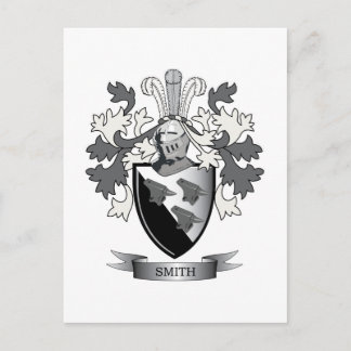 Smith Family Crest Coat of Arms Briefkaart