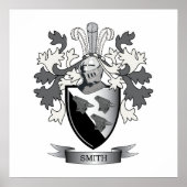 Smith Family Crest Coat. Poster (Voorkant)