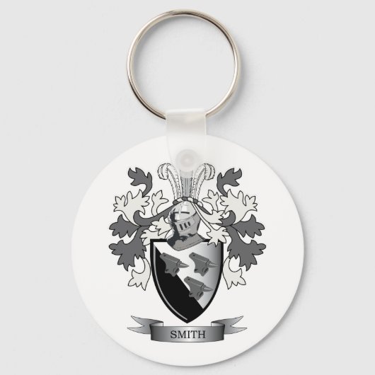 Smith Family Crest Coat. Sleutelhanger (Voorkant)