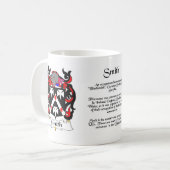 Smith Family Crest cup Koffiemok (Voorkant links)