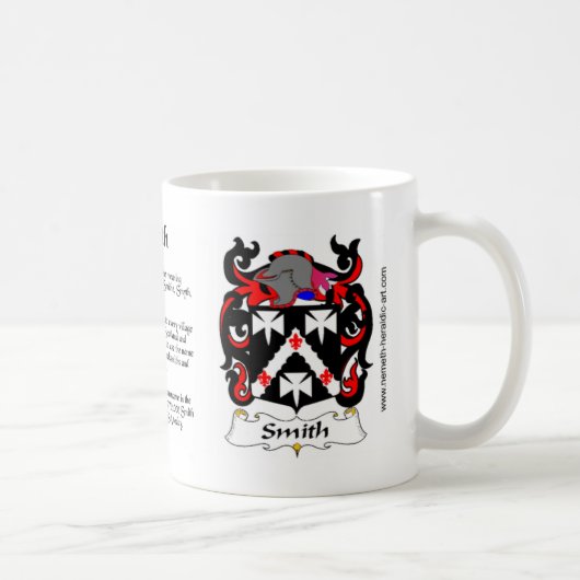 Smith Family Crest cup Koffiemok (Rechts)