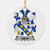 Smith Family Crest Keramisch Ornament (Voorkant)