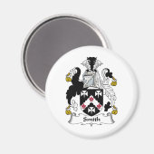 Smith Family Crest Magneet (Voorkant / Achterkant)