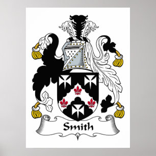 Smith Family Crest Poster