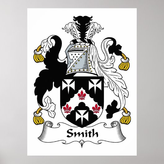 Smith Family Crest Poster (Voorkant)