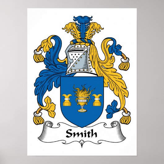 Smith Family Crest Poster (Voorkant)
