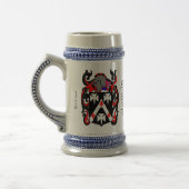 Smith Family Crest Stein Bierpul (Links)