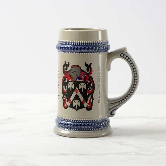 Smith Family Crest Stein Bierpul (Rechts)