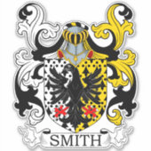 Smith Family Crest Sticker (Voorkant)