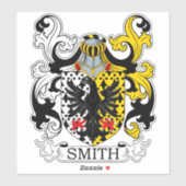 Smith Family Crest Sticker (Vel)