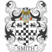 Smith Family Crest Sticker (Voorkant)