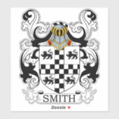 Smith Family Crest Sticker (Vel)