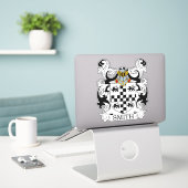 Smith Family Crest Sticker (Laptop op bureau)