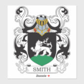 Smith Family Crest Sticker (Vel)