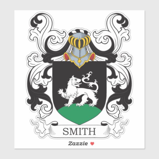 Smith Family Crest Sticker (Vel)