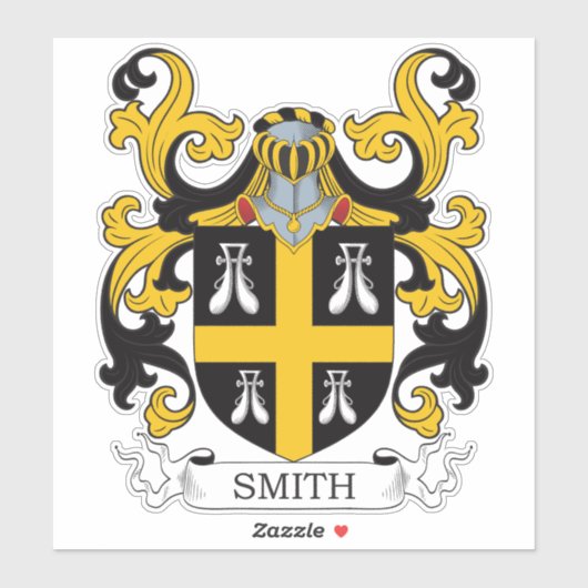 Smith Family Crest Sticker (Vel)