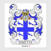 Smith Family Crest Sticker (Vel)