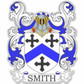Smith Family Crest Sticker (Voorkant)